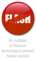 no outdated technolgy